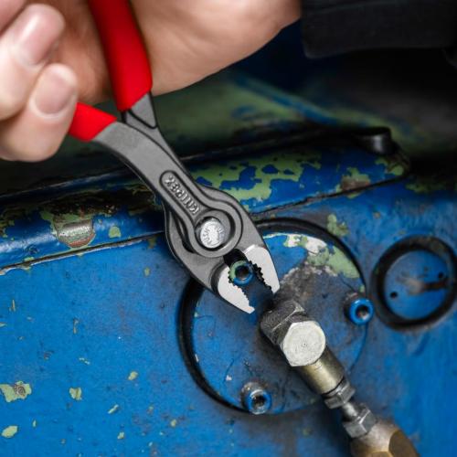 Knipex TwinGrip Front & Side Gripping Pliers Plastic Coated Grey Atramentized 150mm 82 01 150